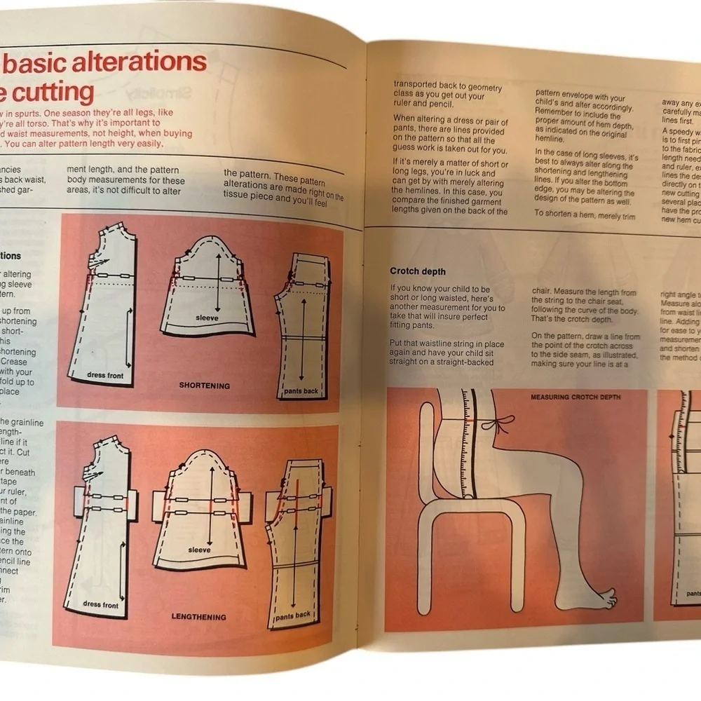 Simplicity All About Sewing for Children 1973 Magazine How To Time Saving Tips